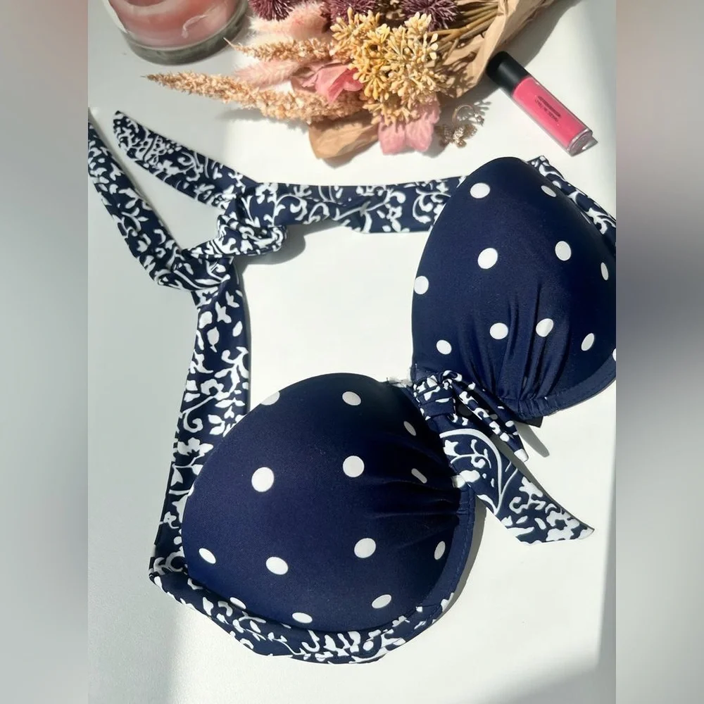 Beautiful Polka Dot Bralette Bra-New✨ - Picture 4 of 9